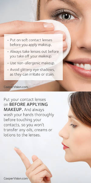 OTTICASI LUNATA LUCCA - Consigli per le donne che usano le lenti a contatto con il make-up